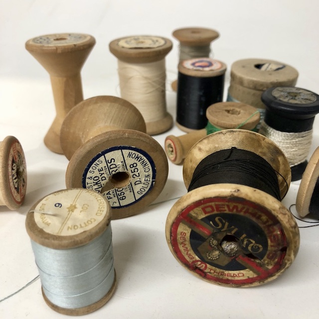 SPOOL, Cotton Spool Vintage Cotton Reel